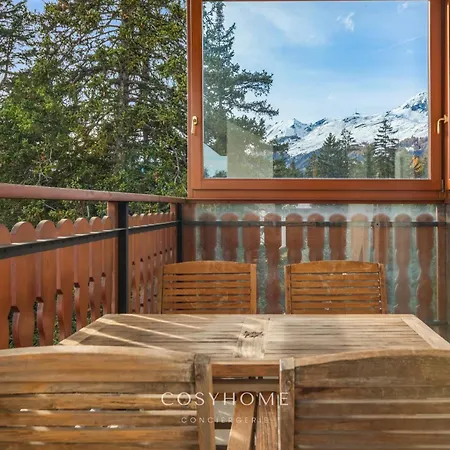 Alpine Sunset L Attique L Golf L By Cosyhome * Crans-Montana