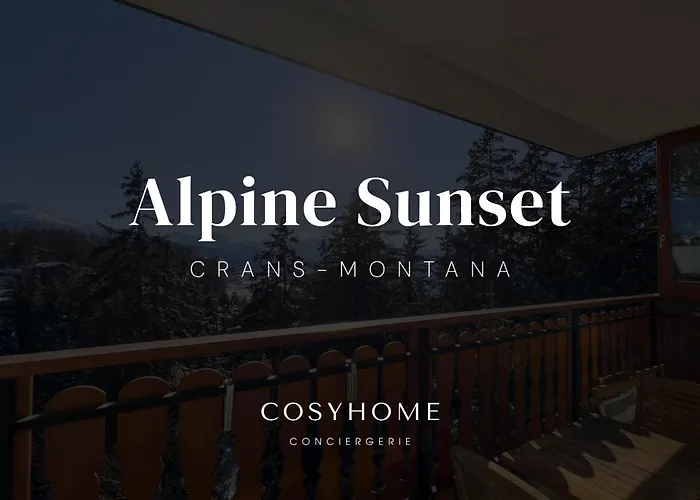 Alpine Sunset L Attique L Golf L By Cosyhome *