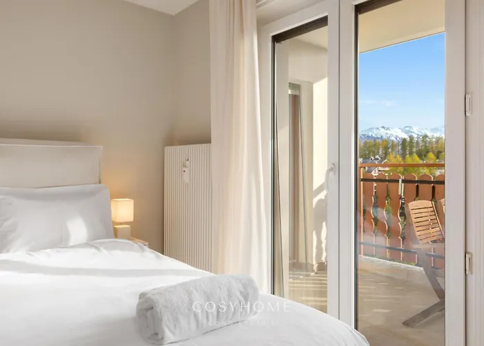 Alpine Sunset L Attique L Golf L By Cosyhome Appartamento Crans-Montana