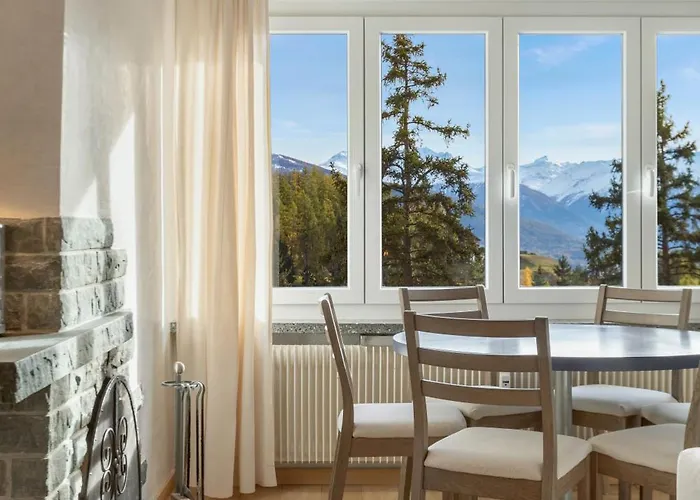 Alpine Sunset L Attique L Golf L By Cosyhome Кран-Монтана