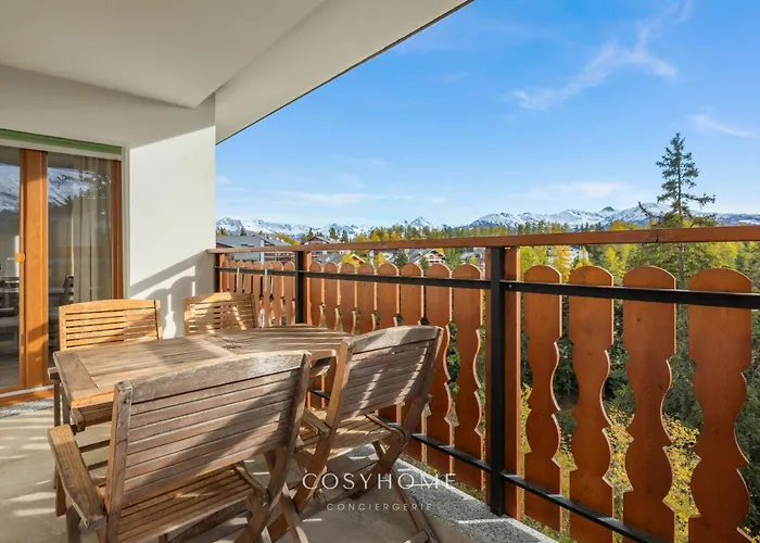 Alpine Sunset L Attique L Golf L By Cosyhome Crans-Montana