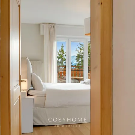 Alpine Sunset L Attique L Golf L By Cosyhome Lägenhet *